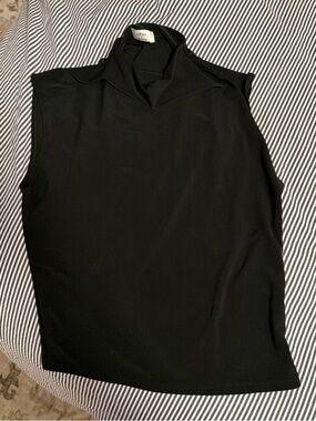 Aritzia mock neck blouse